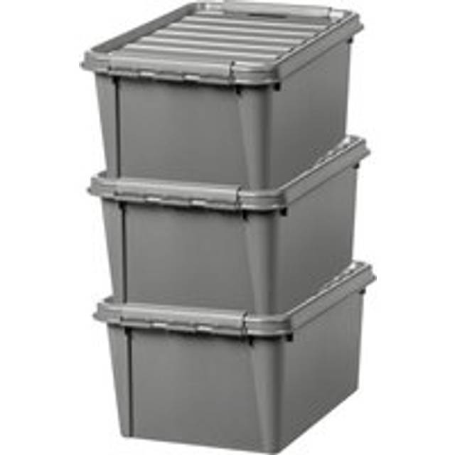 SmartStore Set of 3 Boxes - Grey