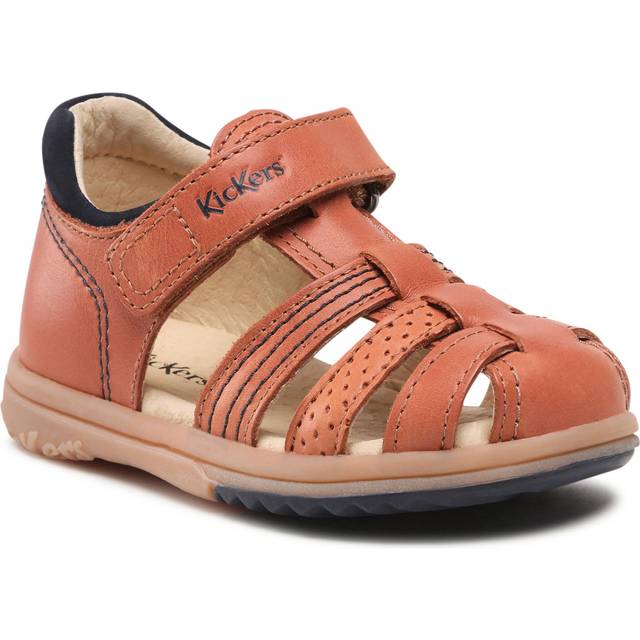 Baby boy sandals Kickers Platiback - Marron - 20