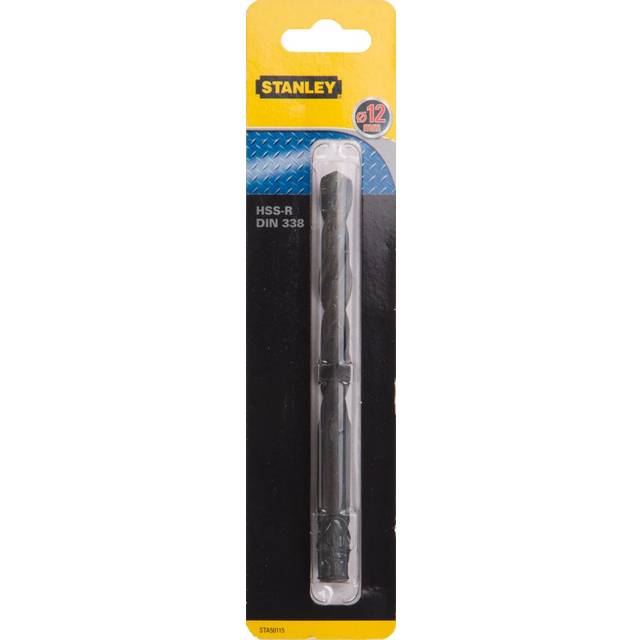 Stanley HSS-R Metal Drill Bit 12mm 151mm Pack of 1