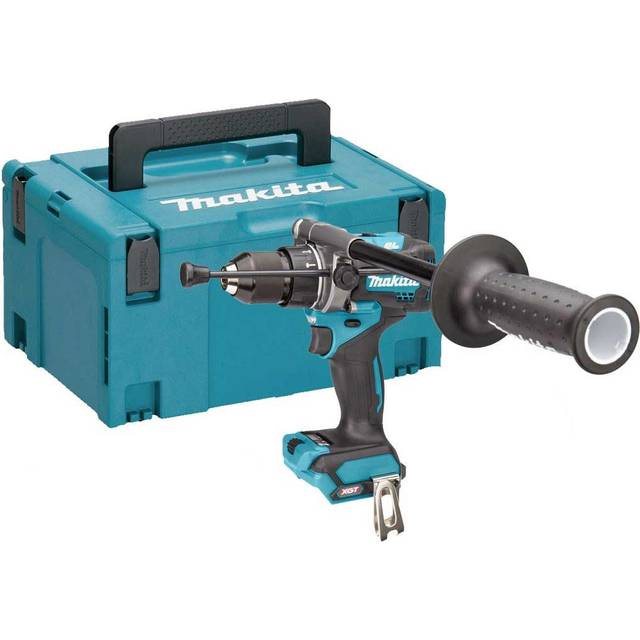 Makita HP001GZ01 40V Max Li-ion XGT borstlös kombiborr levereras i ett Makpak-fodral – batterier och laddare ingår inte