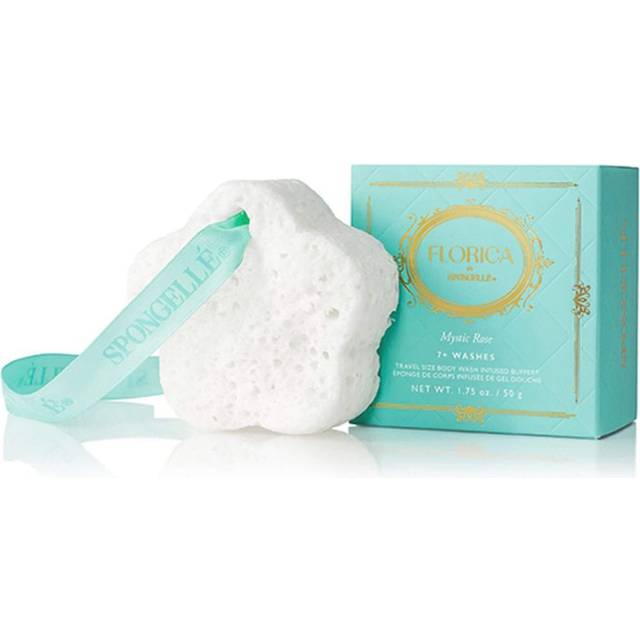 Spongelle Body Wash Infused Buffer - Florica - Mystic Rose 50g (7+ Was