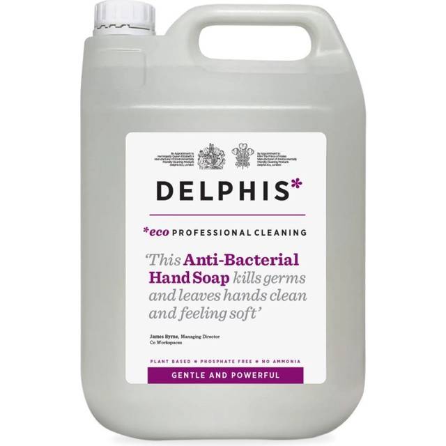 Delphis Eco | Anti Bacterial Hand Soap Refill | 1 x 5Ltr