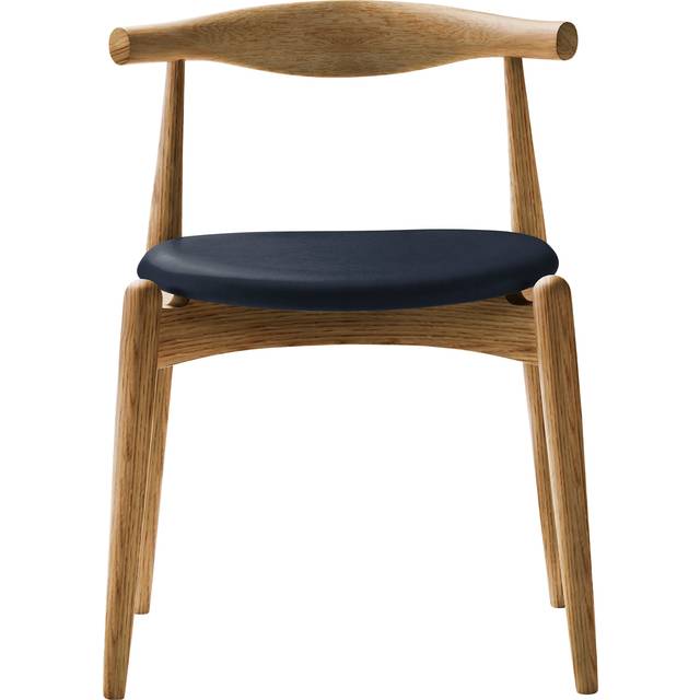 Carl Hansen - CH20, Oljad Ek, Lädergrupp B Thor - 350 - Matstolar - Hans J. Wegner - Träfärgad - Trä