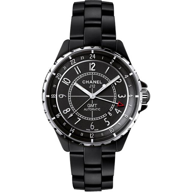Chanel Womens Black H3101 J12 Steel and Ceramic Automatic Watch 1 Size - BLACK