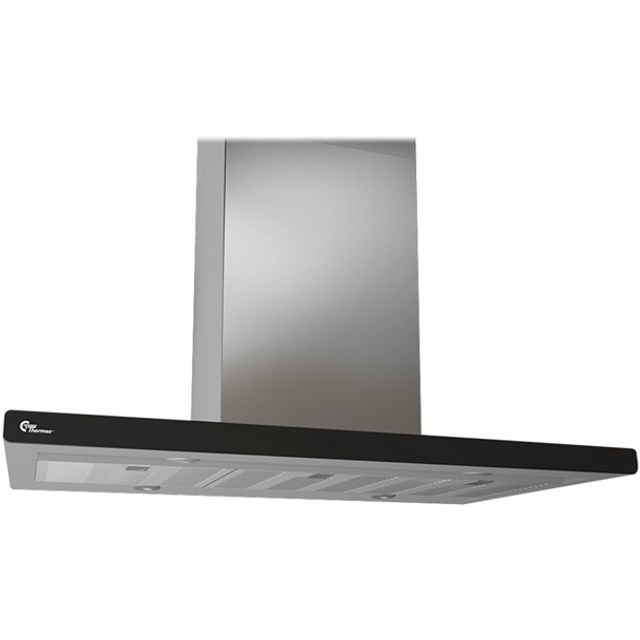 Thermex Lyon 900 mm Rostfri/Svart Med motor