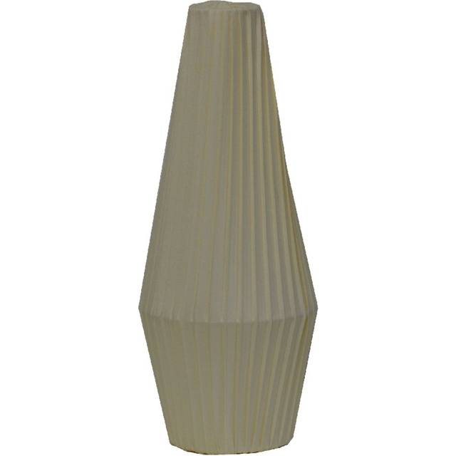 Astrid stilskärm satin plisserad beige