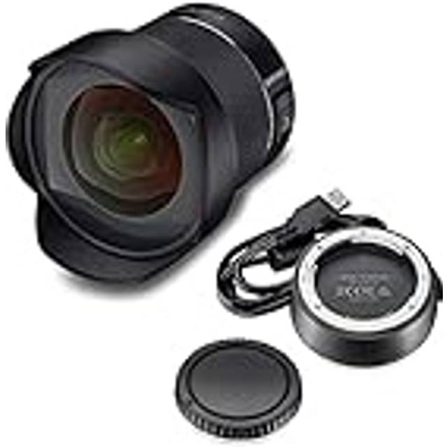 SAMYANG AF 14 mm F2.8 DSLR autofocus Canon EF 8008 + Lens-Station wide-angle lens with 14 mm fixed focal length, autofocus, for Canon EF-mount came...