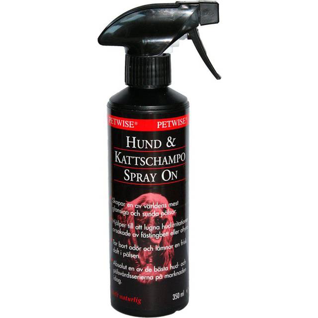 Petwise Spray On Hund & Kattschampo 350ml