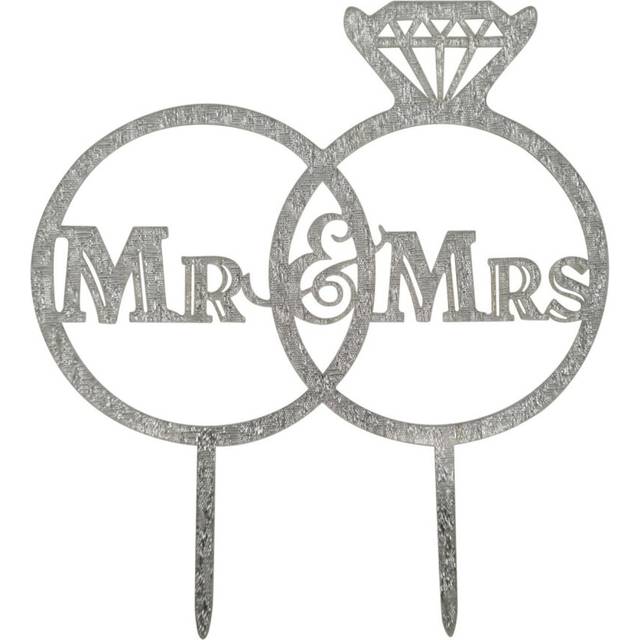 (1, Mr & Mrs (Ring)) Cake Toppers & Decorations In Various Designs Weddings Birthdays Marriage