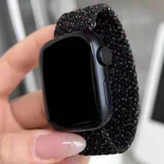 Kompatibel med Apple Watch Ultra/Se/817/6/514/3/2/1, enfärgat nylonflätat band finns i 45/49/38/40/41/42/44 mm bandbredd - Multifärgad (38/40/41(XS),38/40/41(S),38/40/41(M),38/40/41(L),42/44/45(XS),42/44/45(S),42/44/45(M),42/44/45(L))