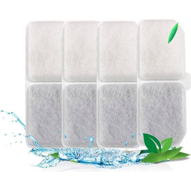 SHEIN 4pcs/pack Replacement Filter Cartridges For Pet Water Fountain, Compatible With Water Dispenser Accessories