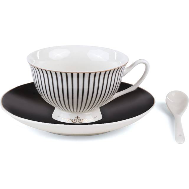 Seletti - Tasse à thé Guiltless - Noir - Porcelaine fine - Designer Lady Tarin
