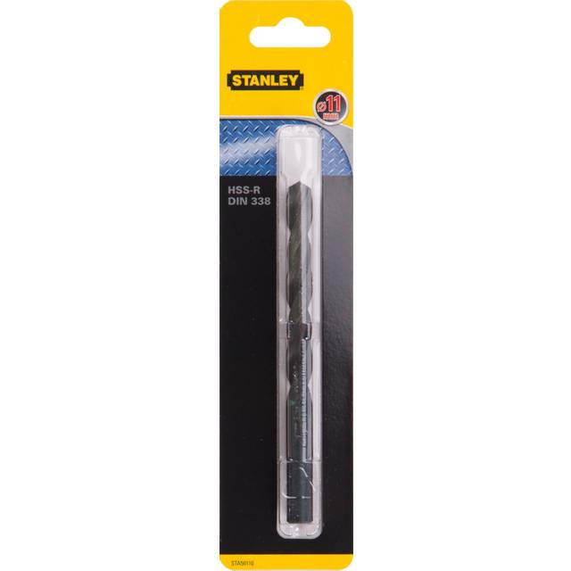 Stanley HSS-R Metal Drill Bit 11mm 142mm Pack of 1