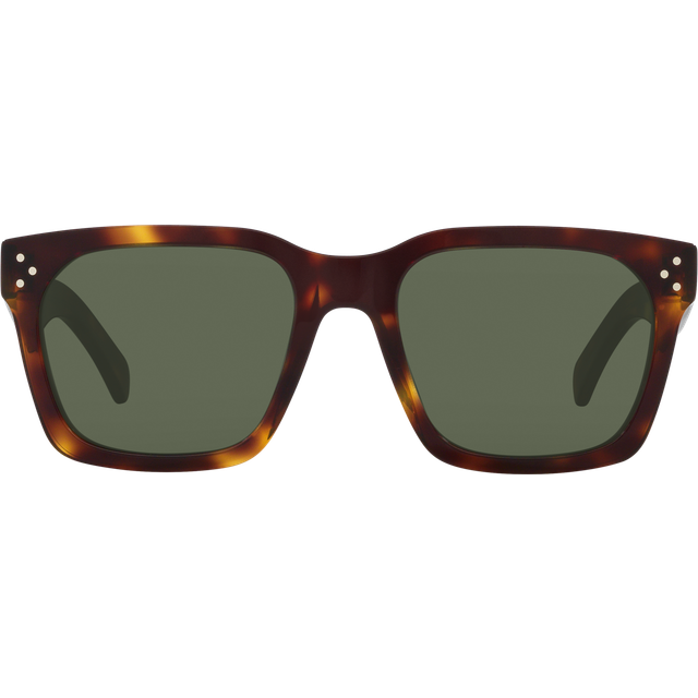Celine Womens Brown Cl000384 Cl40248i Irregular-frame Acetate Sunglasses - BROWN