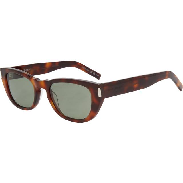 Saint Laurent SL 601 002 51 Sköldpaddemönstradeshell Solglasögon Män