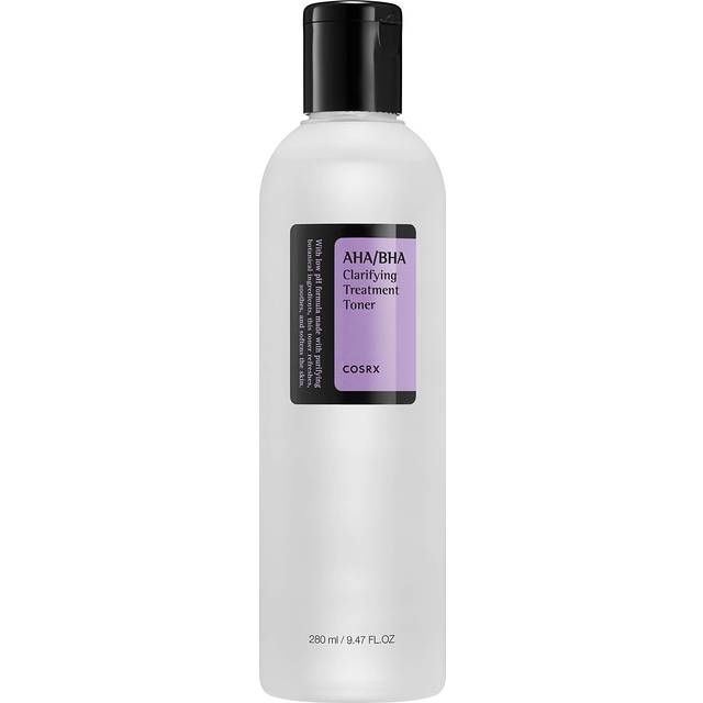 COSRX AHA/BHA Treatment Toner  Facial Exfoliating Spray for Whiteheads  Pores  and Uneven Skin  9.46 fl.oz/ 280ml  Not Tested on Animals  No Parabens