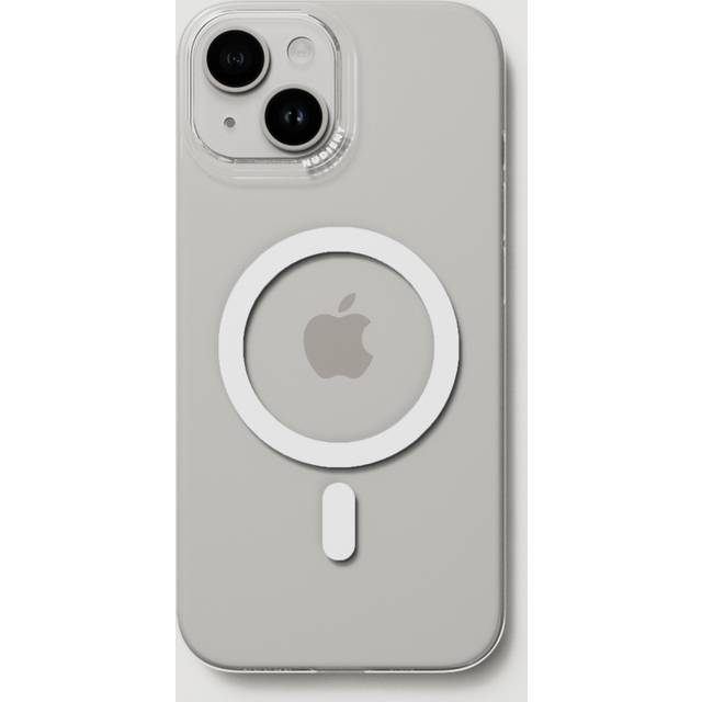 iPhone 15 Nudient Thin Case Skal - MagSafe-Kompatibelt - Transparent
