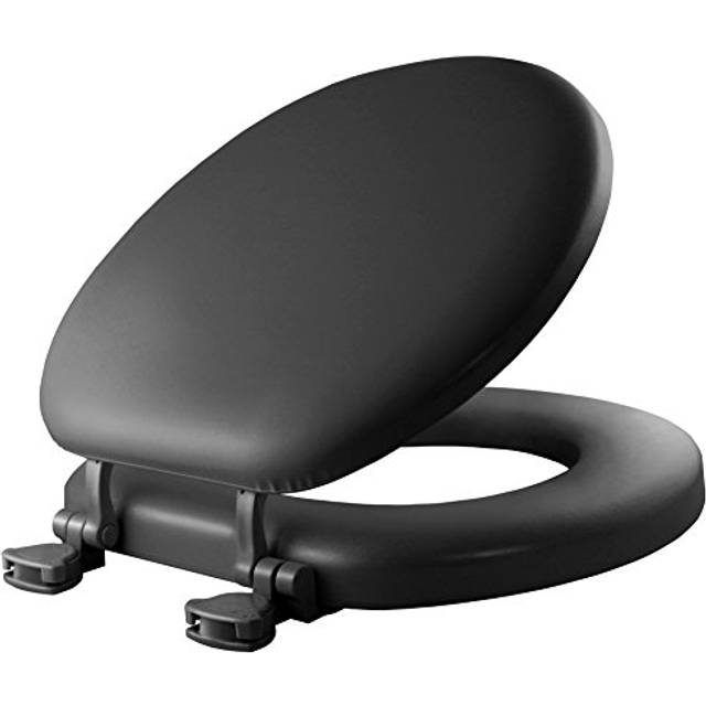 Mayfair 13EC 047 Toilet Seat, 1 Pack Round, Black