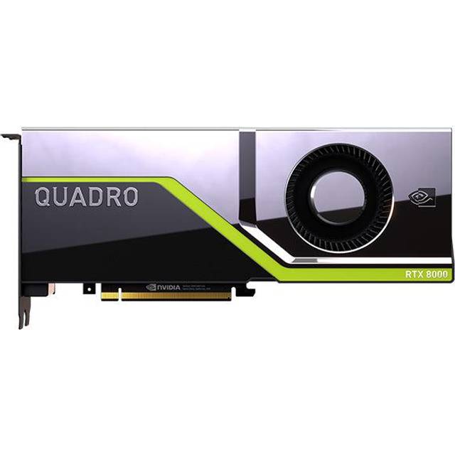 NVIDIA Quadro RTX 8000 - Grafikkort - Quadro RTX 8000 - 48 GB GDDR6 - PCIe 3.0 x16 - för Nimble Storage dHCI Large Solution with HPE ProLiant DL380 Gen10, ProLiant DL380 Gen10