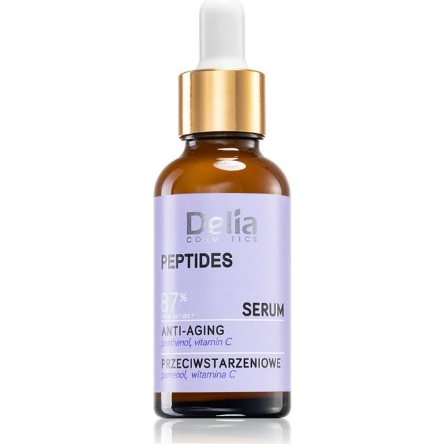 - Anti-Wrinkle Serum - Peptides - Mature Skin - Reduces Wrinkles. Evens Out Skin Tone. Delay Aging Process - Smooth, Firm Skin - Vegan - 30ml