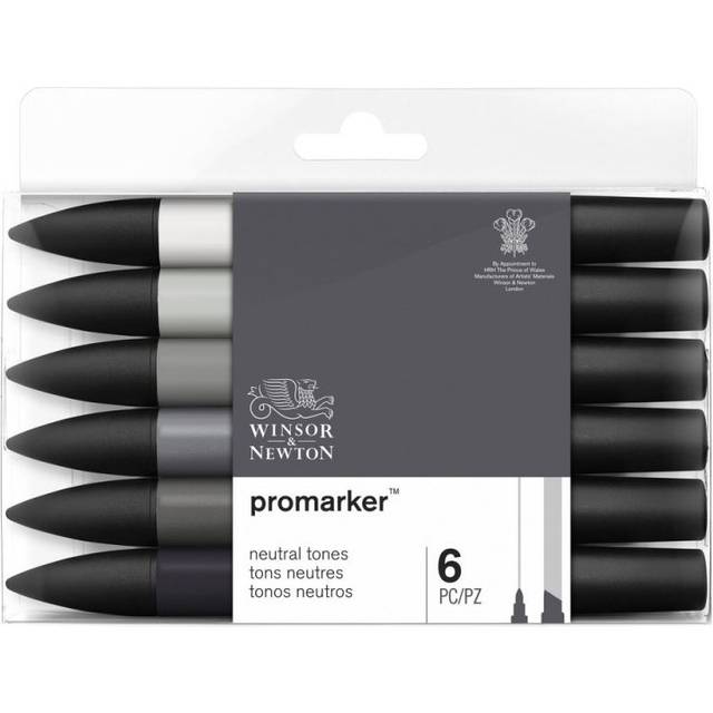 ProMarker 6-set Neutral Grey tones