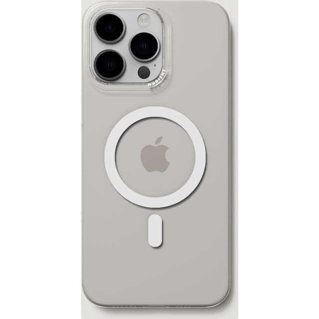 Nudient iPhone 15 Pro Max Skal Thin Case MagSafe Transparent