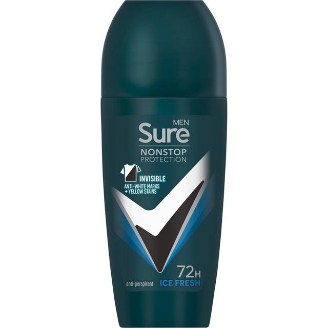 Sure Men Anti-perspirant Deo Roll On Invis Ice 50ml