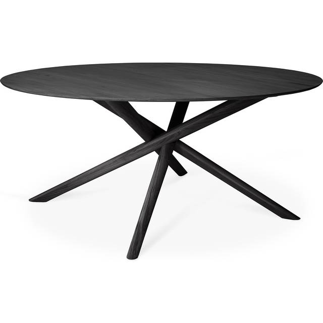 Ethnicraft, Mikado Matbord Ø150 cm Svart Ek