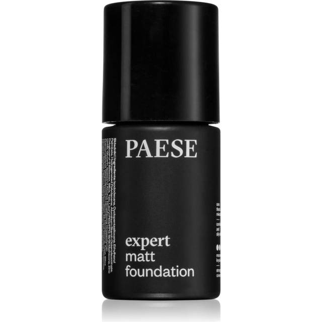 Paese Expert Matt Foundation Matterende mousse foundation Til kombineret hud Light Beige 30 ml
