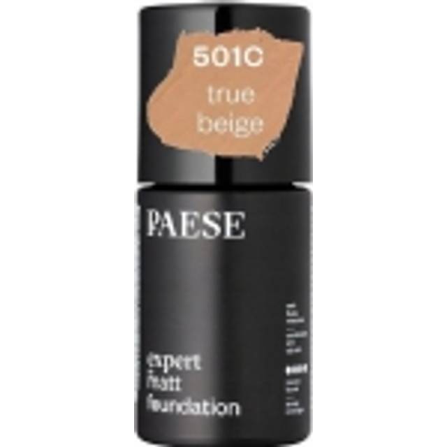 Paese Expert Matt Foundation Mattifierande mousse-foundation För blandhud till fet hud True Beige 30 ml