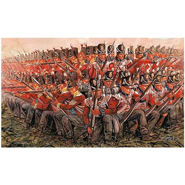 NAPOLEONIC WARS - BRITISH INFANTRY 1815 - SOLDIERS 1:72 - Italeri 6095