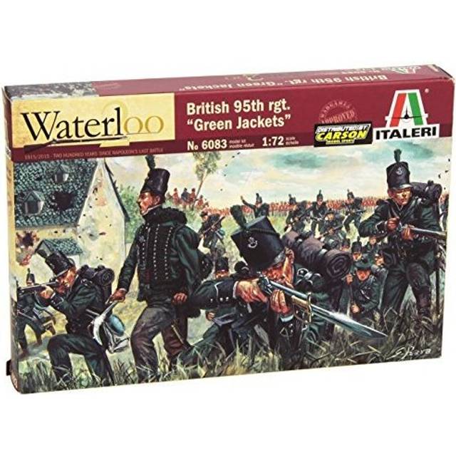 NAPOLEONIC WARS - BRITISH 95TH RGT - SOLDIERS 1:72 - Italeri 6083