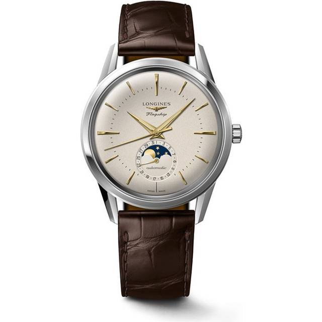 Flagship Elegant 38.5mm Mens Watch Silver