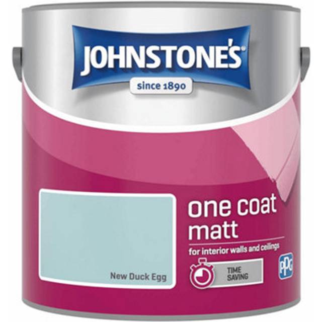Johnstones One Coat Matt Paint - New Duck Egg