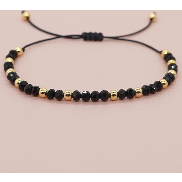 SHEIN 1pc Bohemian Ball Decor String Bracelet For Men Women For Vacation