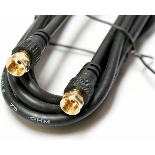 3m F Connector Male to Plug Cable Lead Patch Fly Satellite Sky Screw Type TV