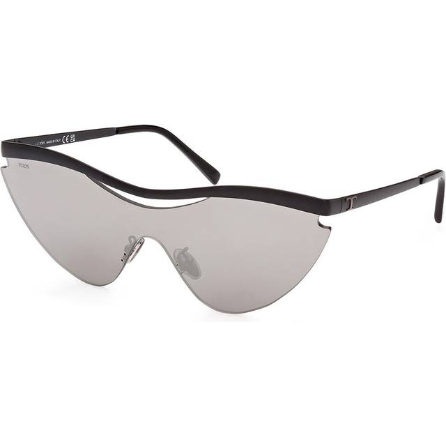 TOD's Women's Black Mono Lens Mirrored Sunglasses - 100% UVA & UVB Protection Women - Size: ONE size