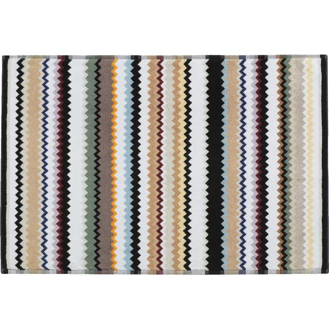 Missoni Home - Curt Bath Mat 60 x 90 cm 160 Black Multicolor - Mönstrade mattor - Flerfärgad