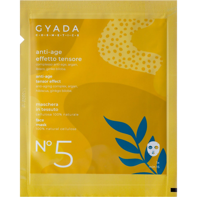 Gyada Cosmetics Anti-Age Vævsmaske Med Opstrammende Effekt Nr 5 15 ml