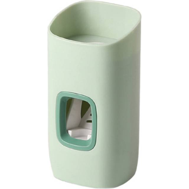 2Pcs Automatic Toothpaste Dispenser Wall-mounted Toothbrush Rack Bathroom Accessories The lazy Squeeze Toothpaste Artifact
