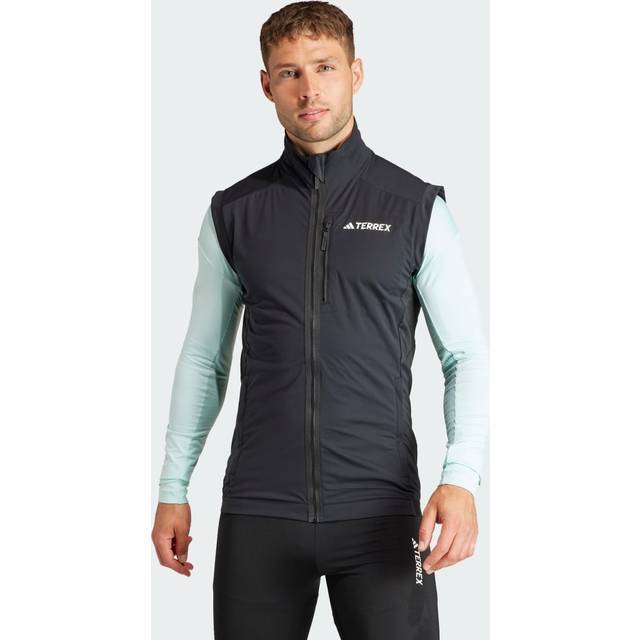 Adidas Terrex Xperior Cross Country Softshell Løbevest Herre Sort