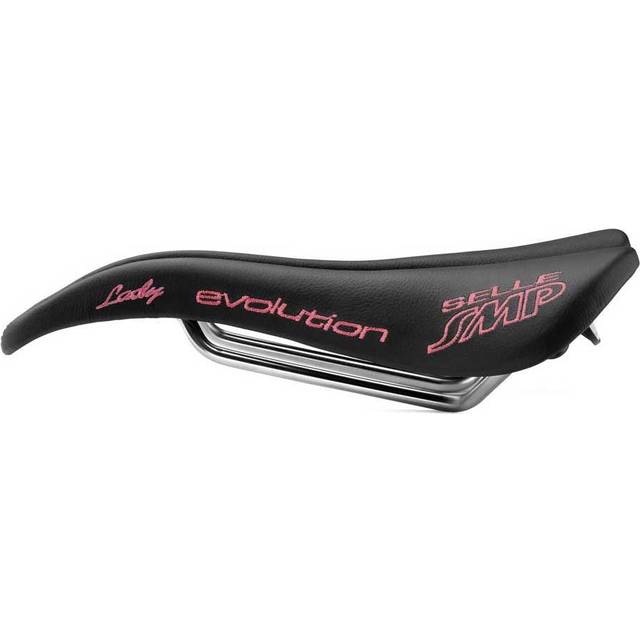 Selle SMP Evolution Damsadel Svart, 129x266mm, stålrails, 230g
