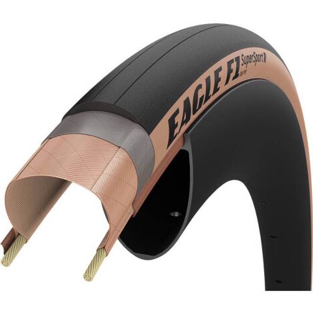 Eagle F1 SuperSport R 700x28 TLC Black Brown Tire