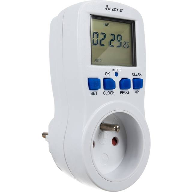 Timer för Eluttag - 3 680 W - Vit
