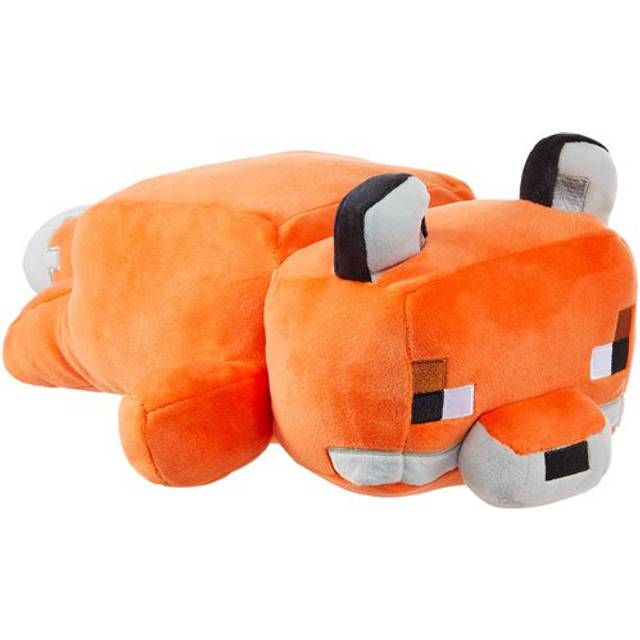 Mattel Minecraft Plush Fox 12-inch Stuffed Animal Figure  Floppy Soft Doll Inspired by Video Game Character  Collectible Toy