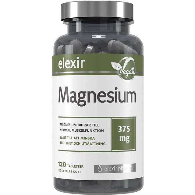 Elexir Pharma Elexir Magnesium 375 mg 120 tabletter - Multi