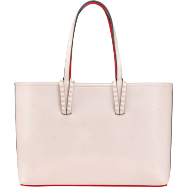 Christian Louboutin Womens Leche Cabata Small Leather Tote Bag 24x34x11cm - LECHE