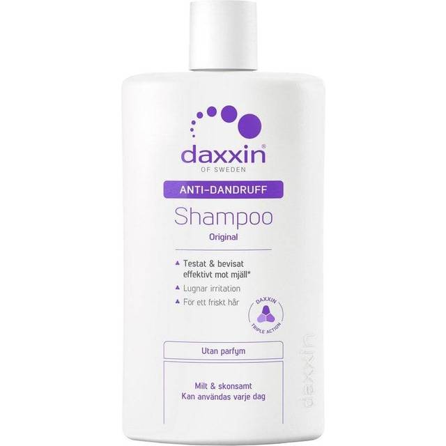 Daxxin Anti-Dandruff Schampoo oparfymerad Schampo mot mjäll 250ml
