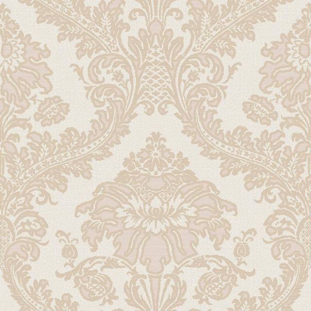 Galerie Cottage Chic Damask Pink Wallpaper 25734, Pink