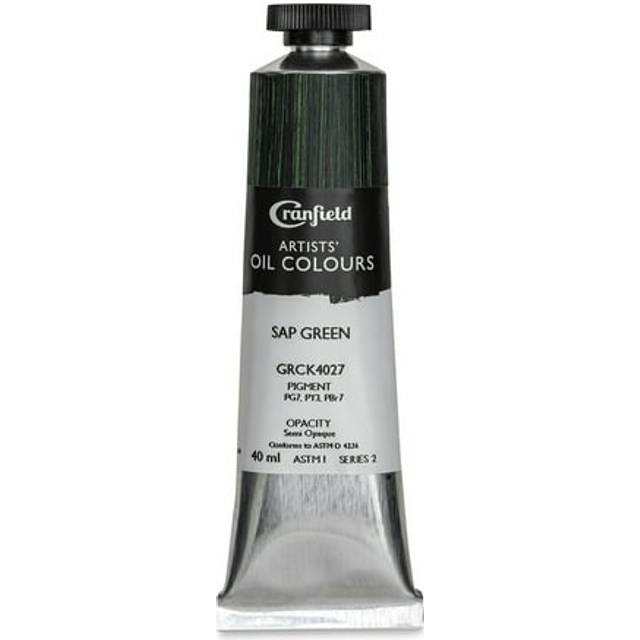 Cranfield : Artists' Oil Paint : 40ml : Sap Green